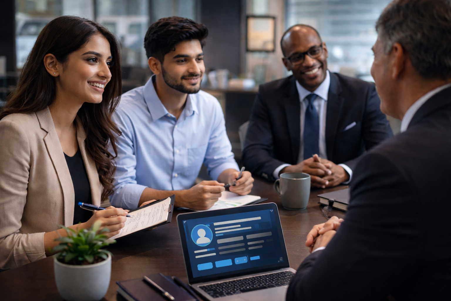 Meeting The Corporate Leaders